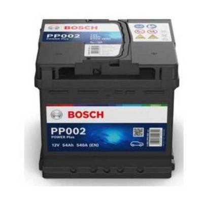 Bosch Power Plus Line PP002 0092PP0020 indítóakkumulátor, 12V 54Ah 540A J+ EU, magas